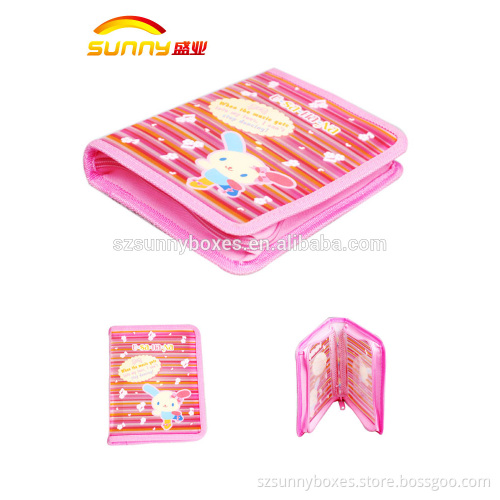 file folder with zipper ,printed zipper file folder bag